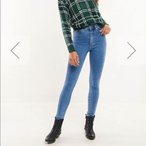 Abrand High Skinny Ankle Basher Jeans